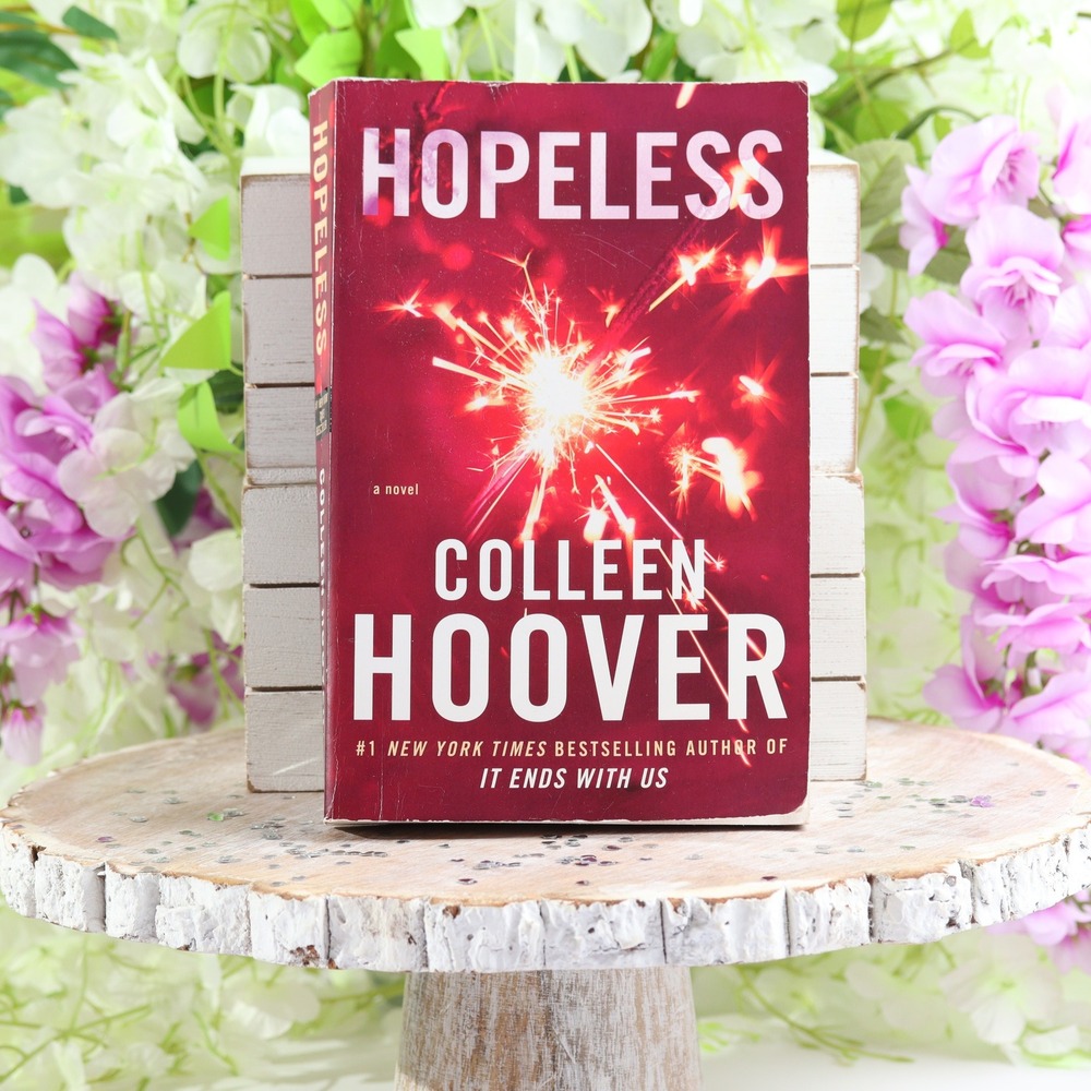 Hopeless Colleen Hoover Paperback Novel Contemporary Romance Fiction Book